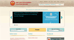 Desktop Screenshot of debtireland.org